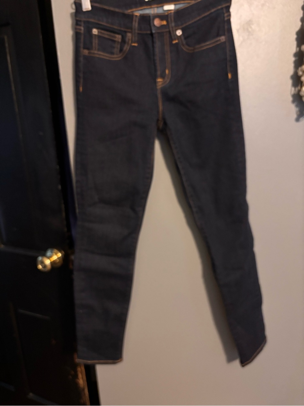 J. Crew Dark Indigo Skinny Jeans